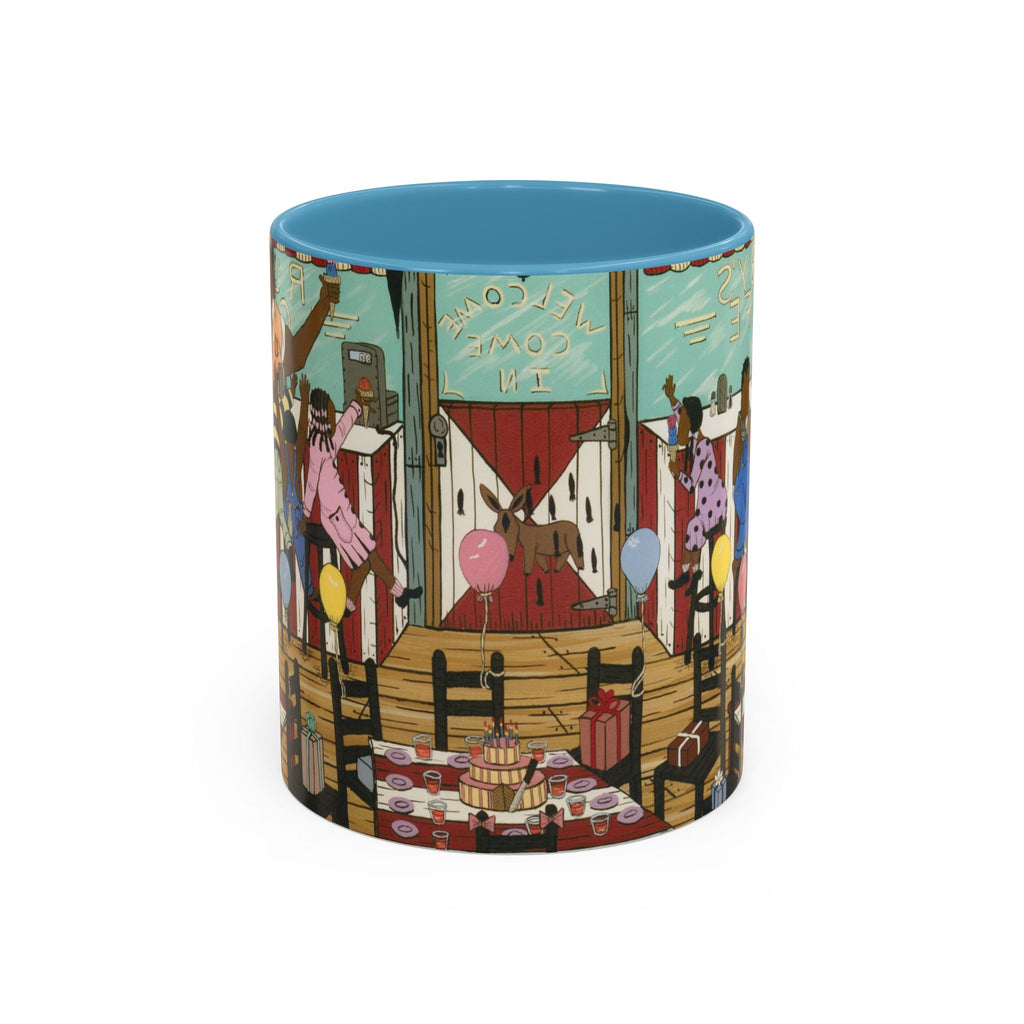 Vibrant Celebration Coffee Mug | Fun Party Decor | Unique Gift for Birthdays, Family Gatherings, Coffee Lovers, Home Office