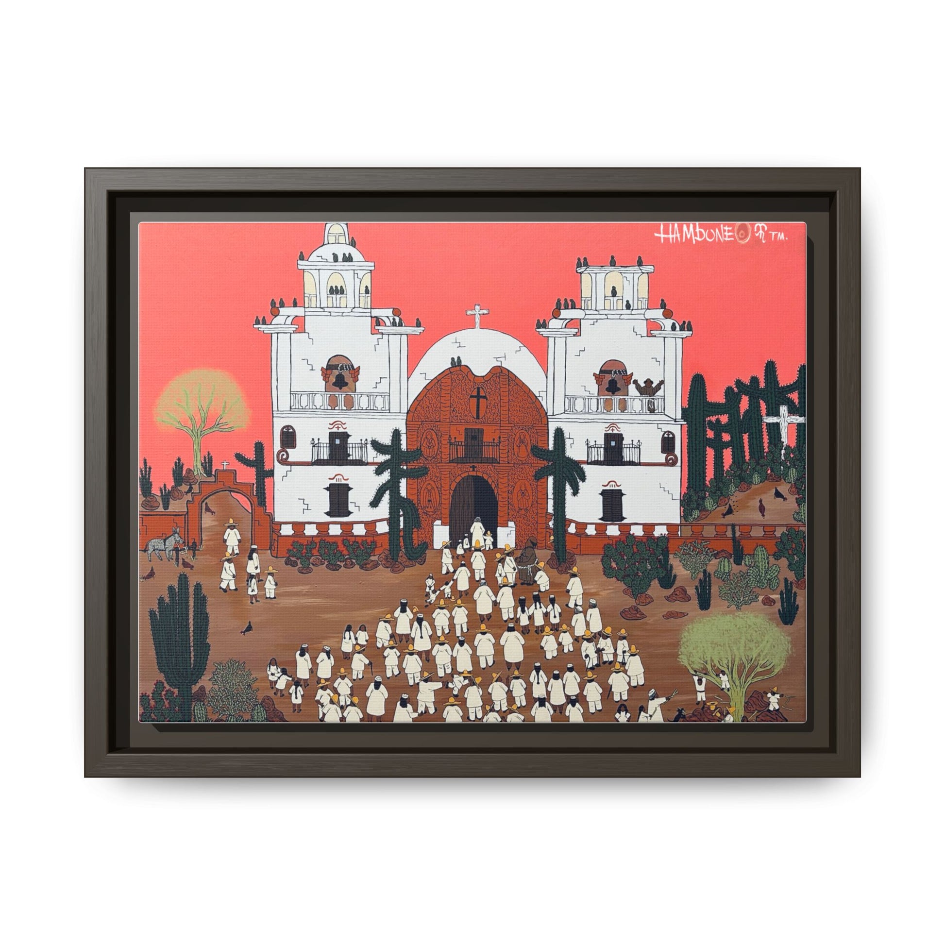 Vibrant Framed Canvas Art, Colorful Wall Decor, Unique Gift for Home, Artistic Print for Living Room, Contemporary Artwork