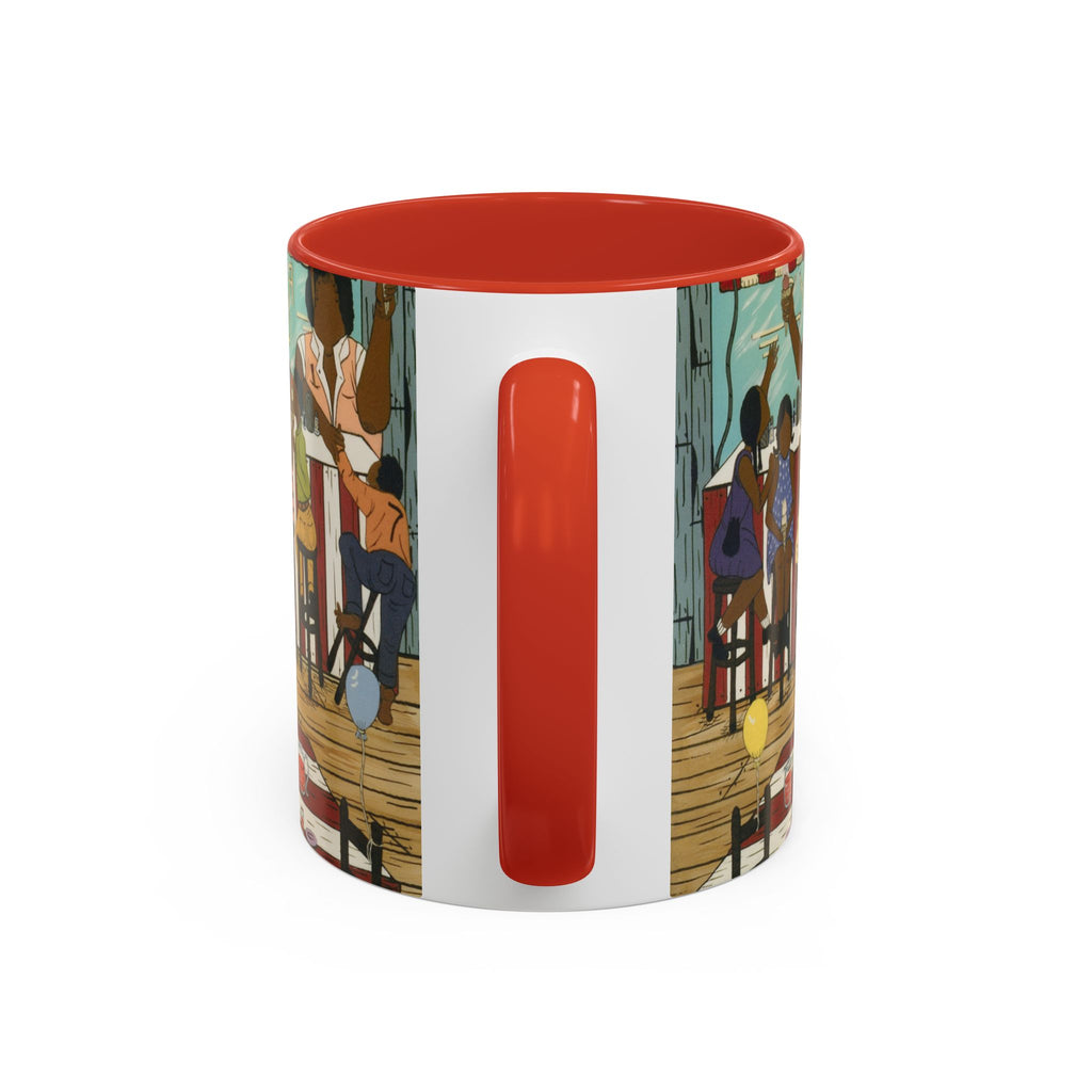 Vibrant Celebration Coffee Mug | Fun Party Decor | Unique Gift for Birthdays, Family Gatherings, Coffee Lovers, Home Office