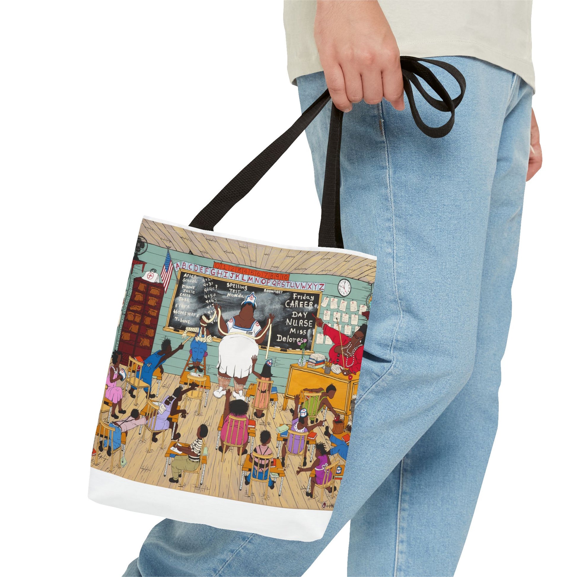 Tote Bag with Fisherman's Flair - Perfect for Fishing Enthusiasts, Beach Days, and Casual Outings, Great Gift for Fishermen and [...]