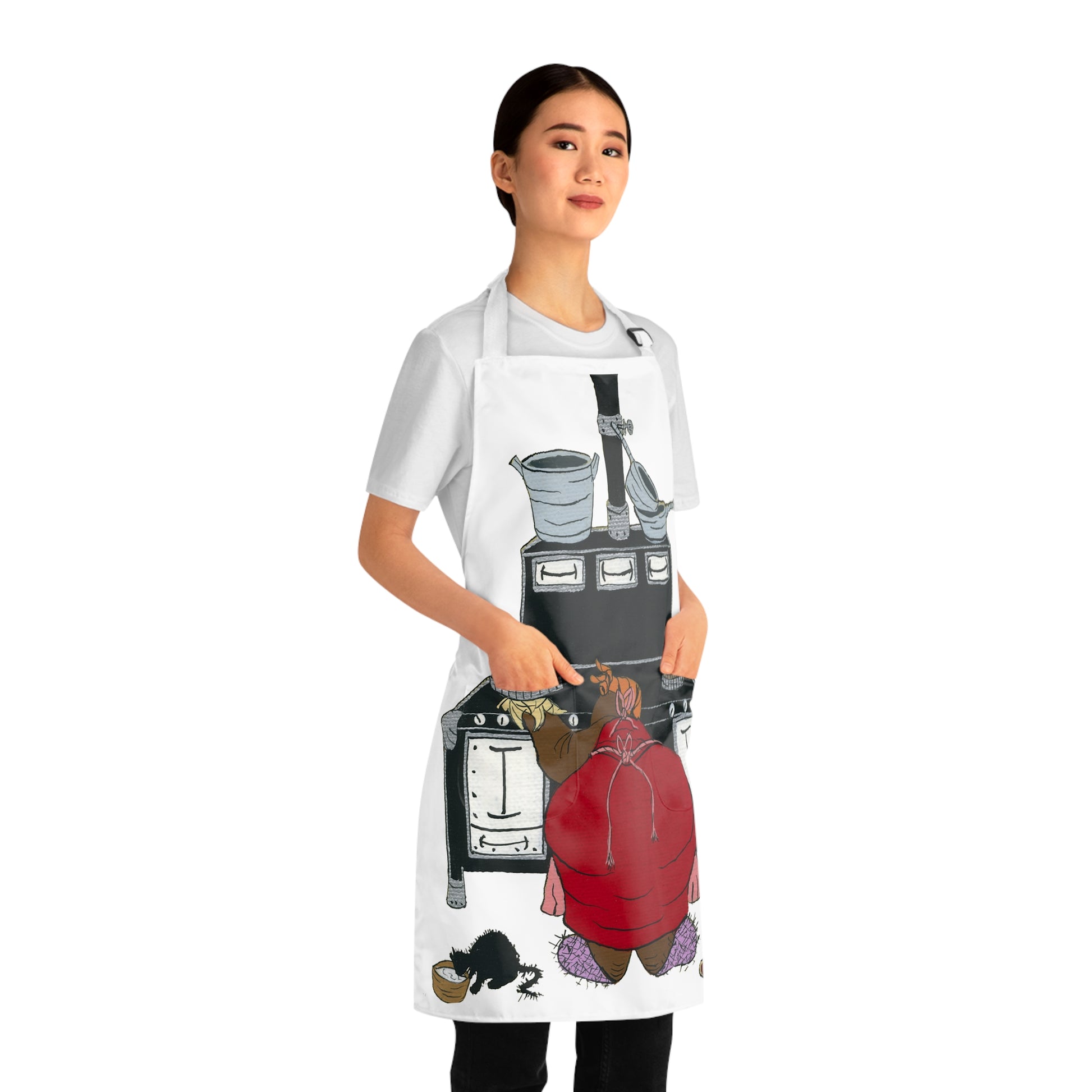 Apron – The Art of Home Cooking, Kitchen Decor, Cooking Lover's Apron, Unique Homeware, Ideal for Holidays