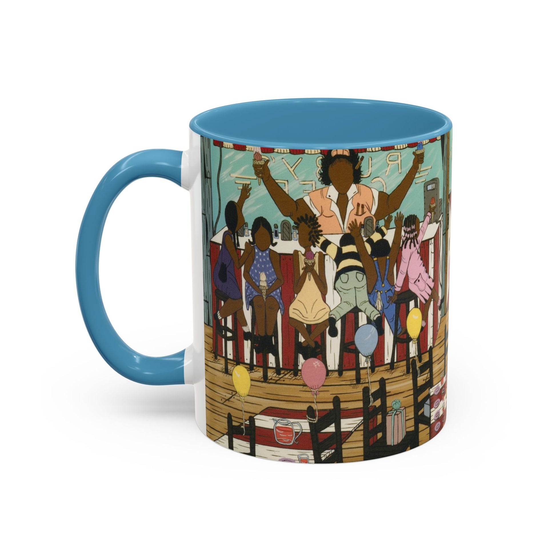 Vibrant Celebration Coffee Mug | Fun Party Decor | Unique Gift for Birthdays, Family Gatherings, Coffee Lovers, Home Office