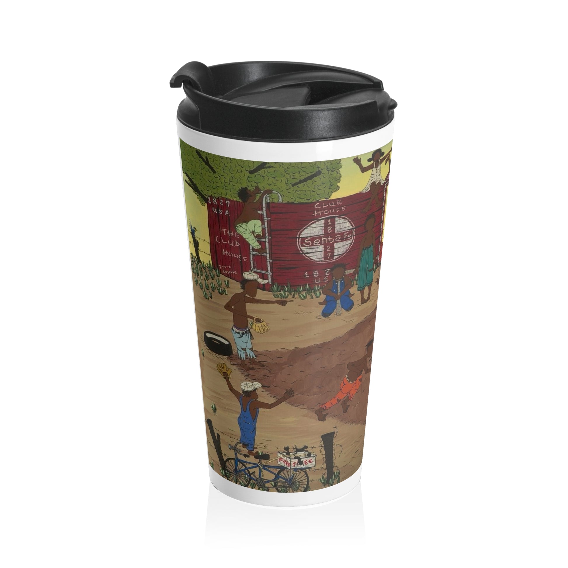 Vibrant Travel Mug with Whimsical Design | Eco-Friendly Stainless Steel, Perfect for Coffee Lovers, Unique Gift for Travelers, [...]