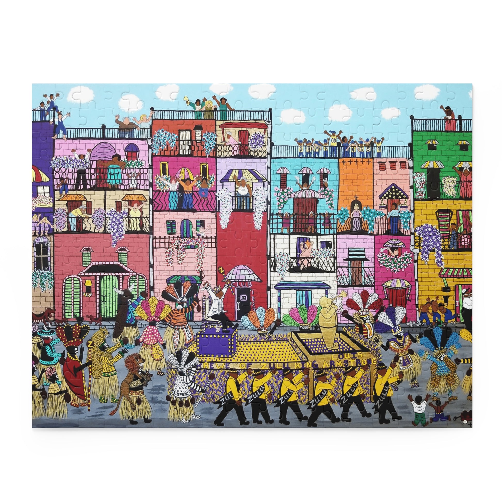 The Zulu KREW New Orleans Mardi Gras first and only time Louis Armstrong was king of Mardi Gras