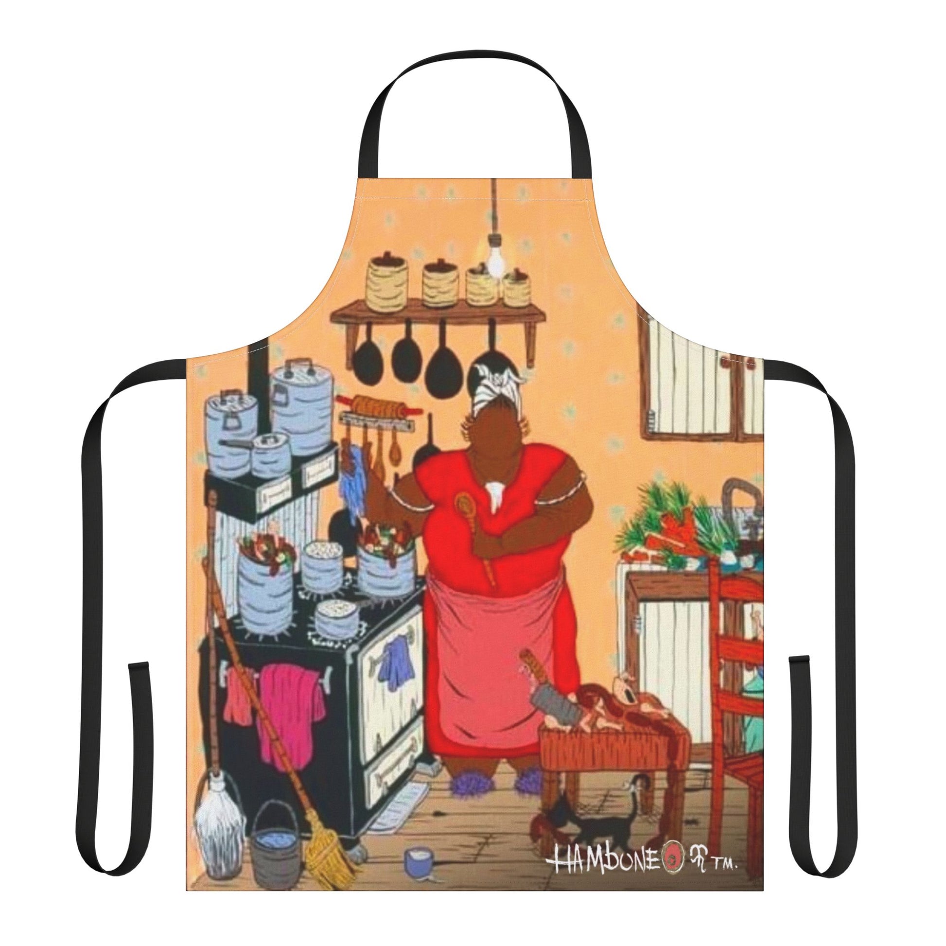 Colorful Chef Apron with Vintage Kitchen Design, Fun Cooking Gift, Kitchenware, Culinary Apron for Home Cooks, Unique Cooking [...]