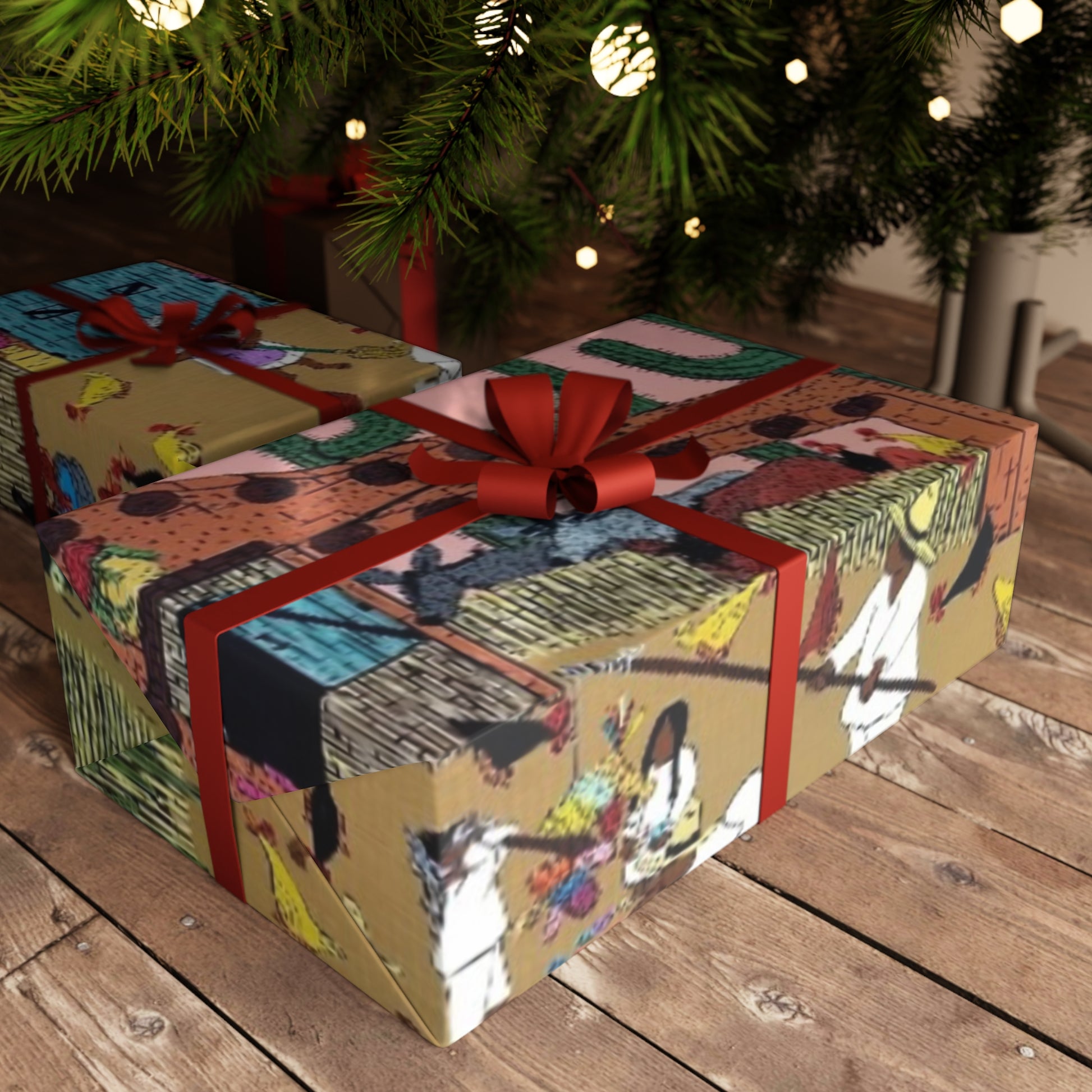 Vibrant Gift Wrapping Paper Sheets for Any Occasion, Colorful DIY Wrap, Unique Party Decor, Holiday Present Wrap, Artistic Gift Wrap