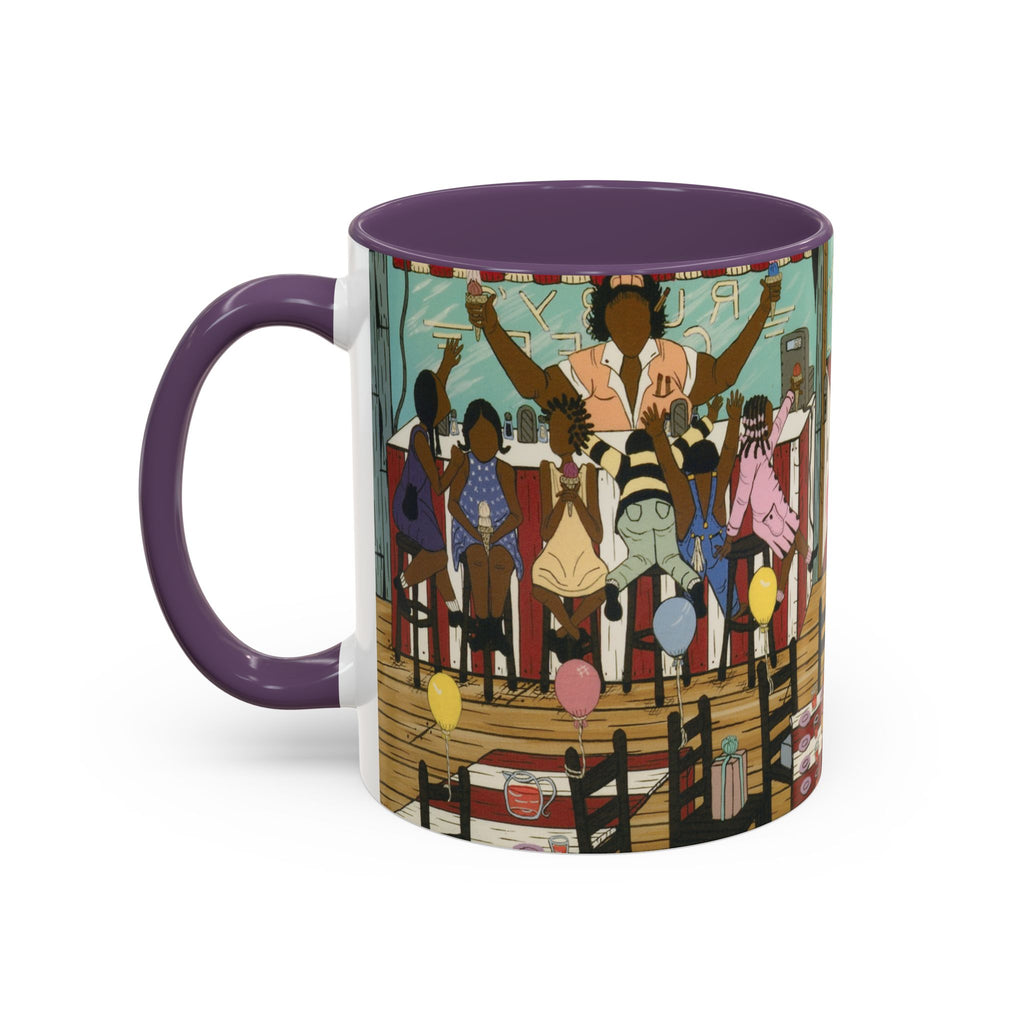 Vibrant Celebration Coffee Mug | Fun Party Decor | Unique Gift for Birthdays, Family Gatherings, Coffee Lovers, Home Office