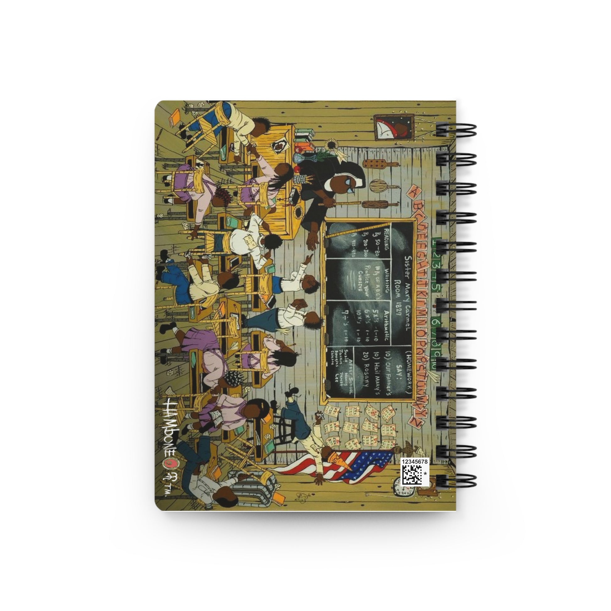 Spiral Bound Journal: Vintage Classroom Vibes, Perfect for Students, Educators, Gift for Graduations, Journaling, DIY Projects, Memoirs