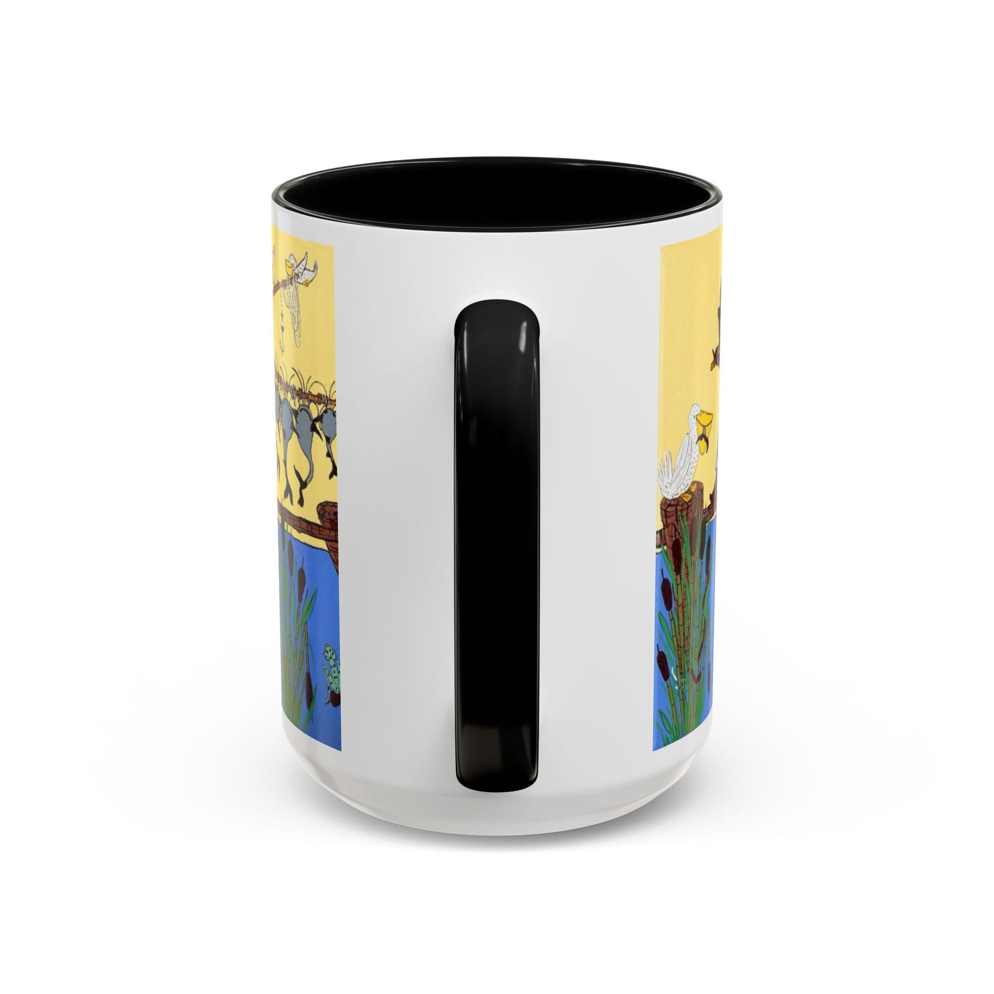 Vibrant Accent Coffee Mug with Artistic Farm Scene, Unique Gift for Farmers, Cozy Mornings, Home Decor, 11oz & 15oz