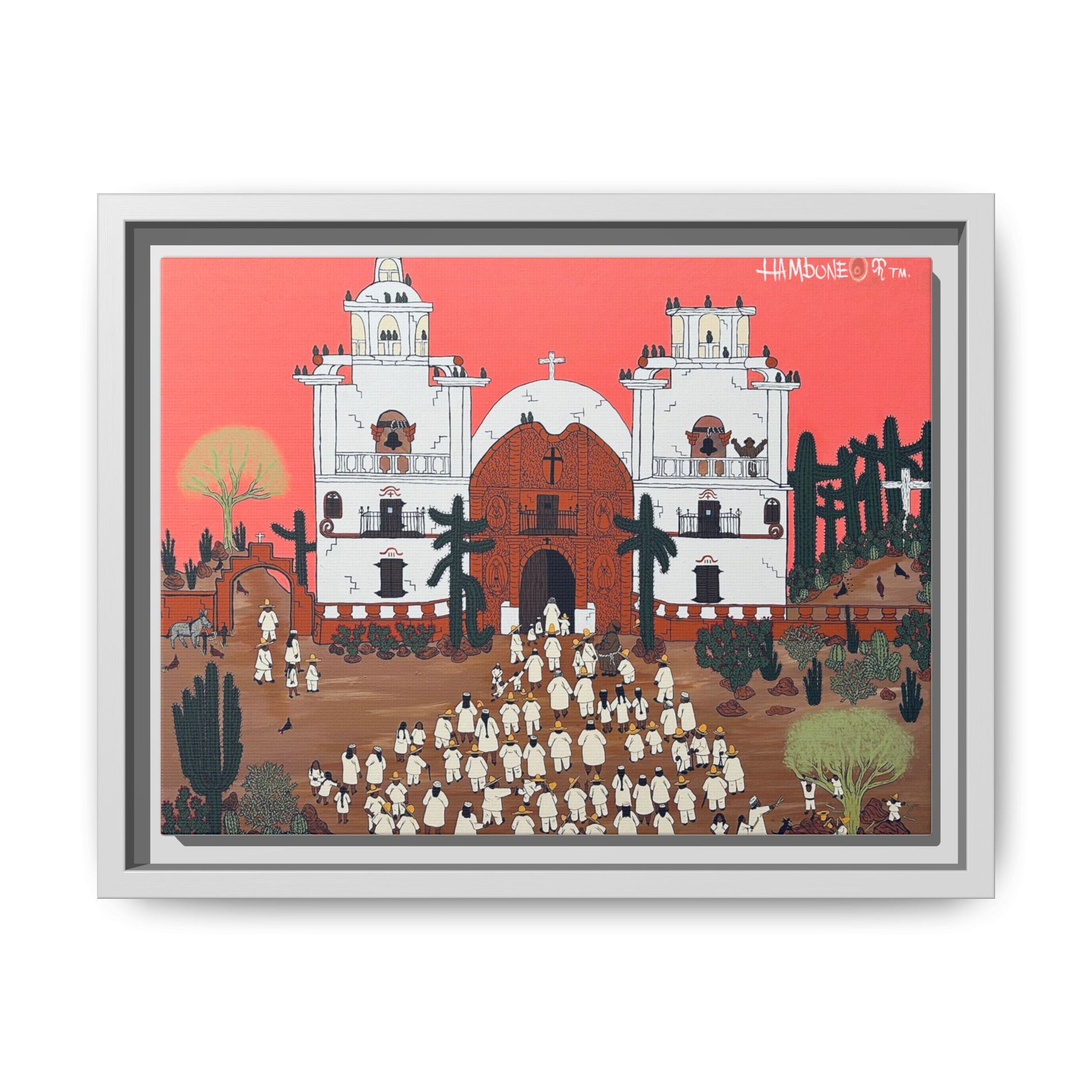 Vibrant Framed Canvas Art, Colorful Wall Decor, Unique Gift for Home, Artistic Print for Living Room, Contemporary Artwork