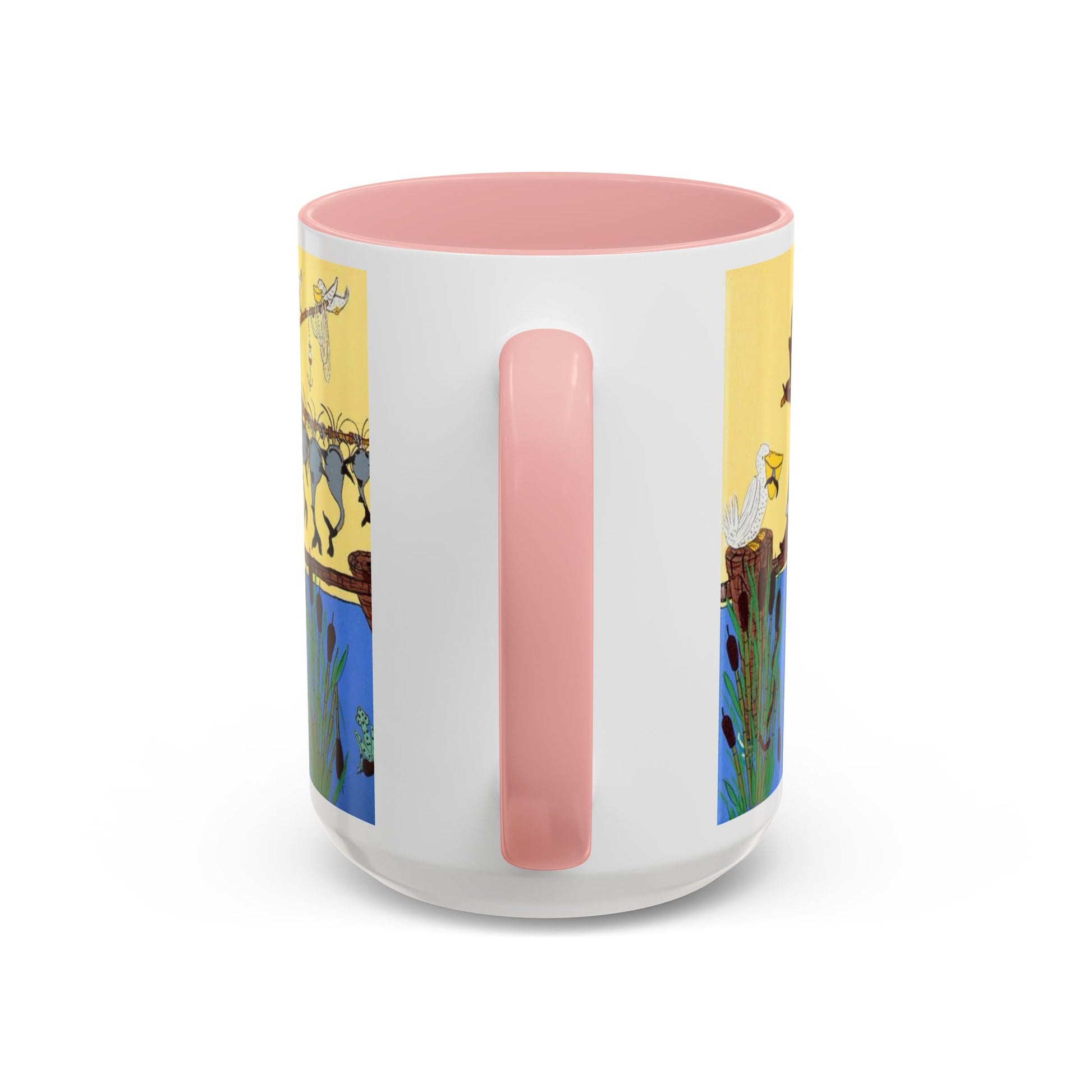 Vibrant Accent Coffee Mug with Artistic Farm Scene, Unique Gift for Farmers, Cozy Mornings, Home Decor, 11oz & 15oz