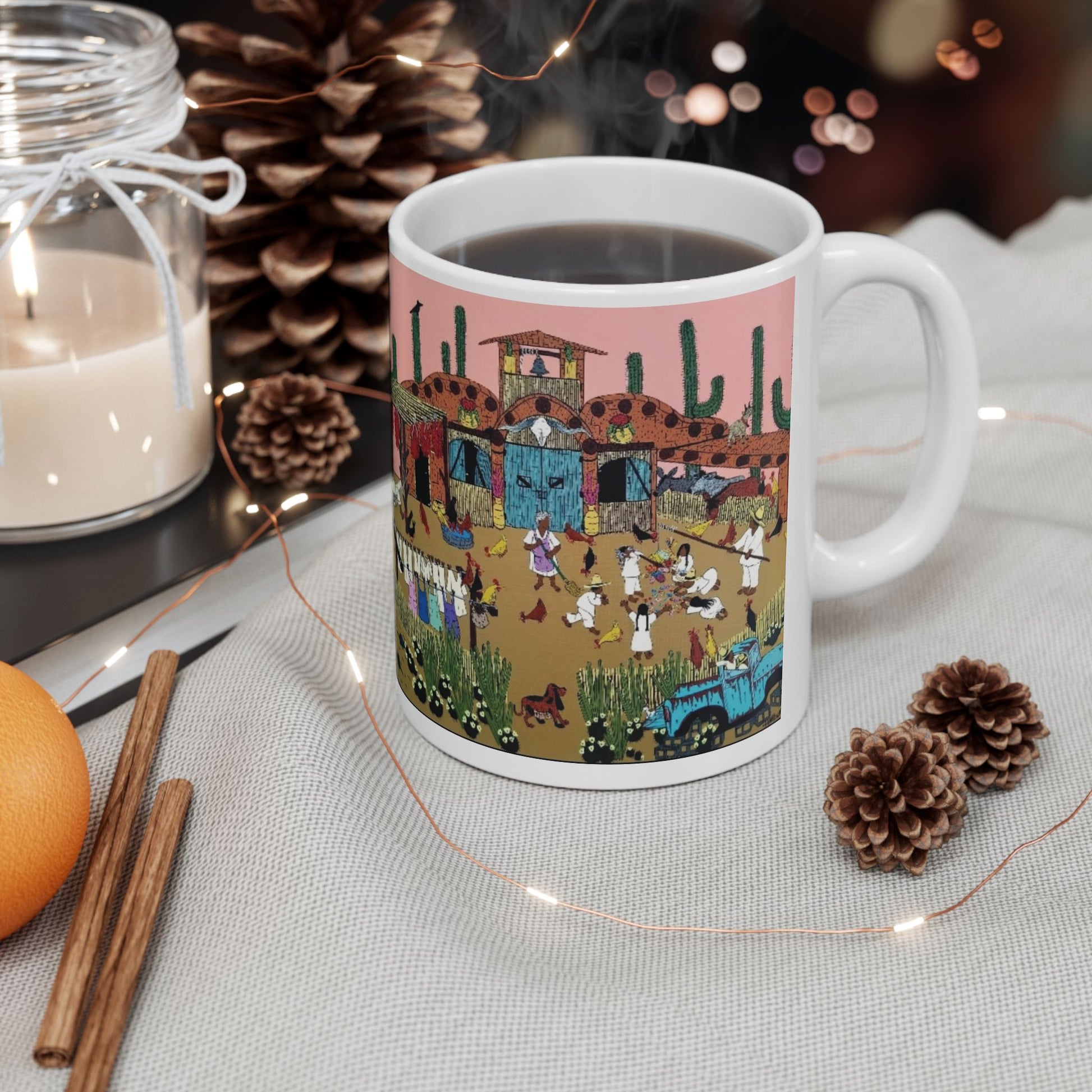 "Children’s Piñata Party” | Birthday-Themed Coffee Mug