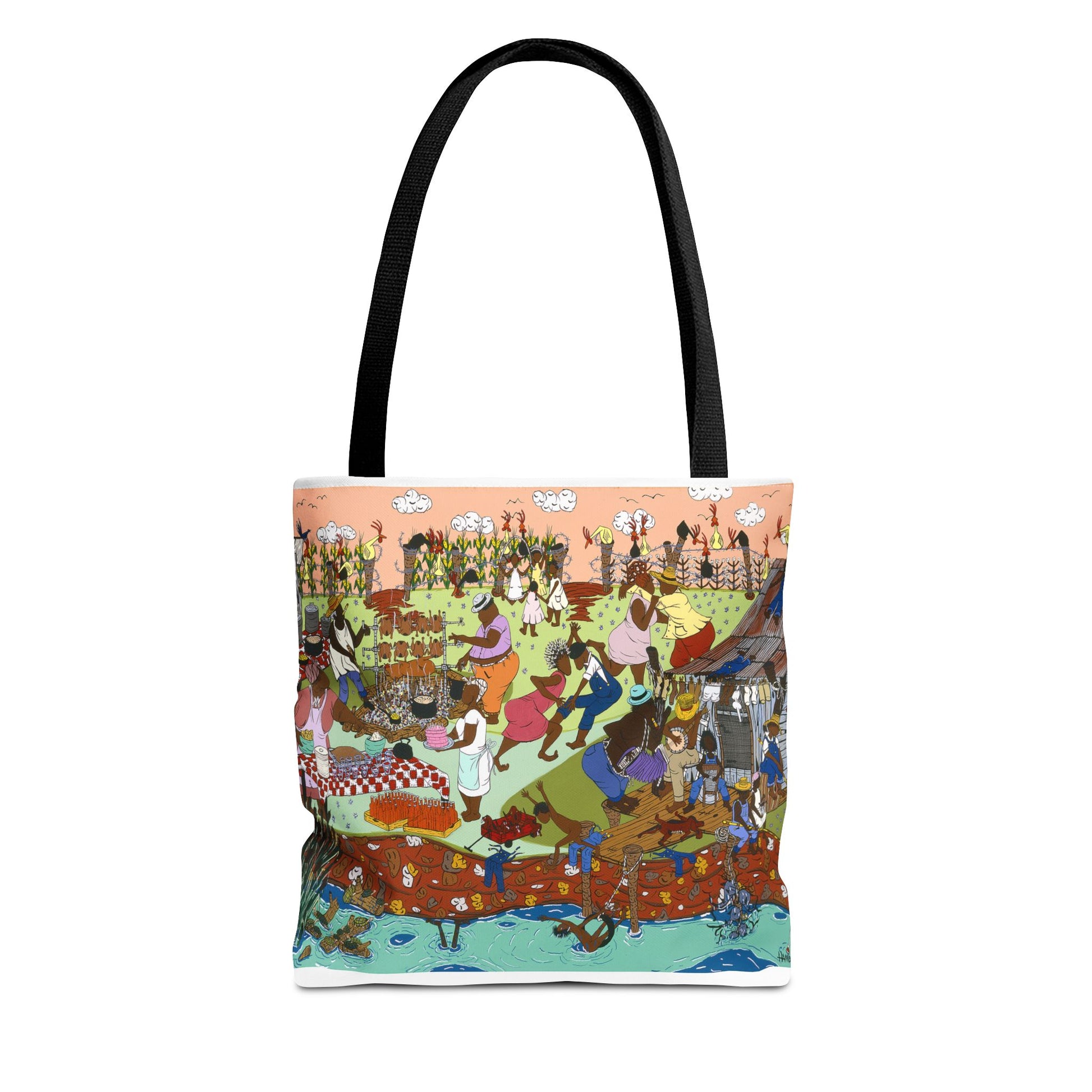 Vibrant Festival Tote Bag, Colorful Art Tote, Bohemian Tote for Shopping, Summer Beach Bag, Gift for Art Lovers