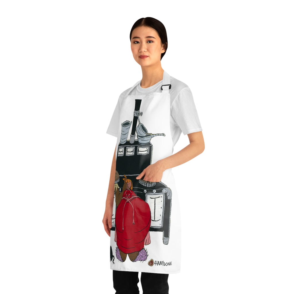 Apron – The Art of Home Cooking, Kitchen Decor, Cooking Lover's Apron, Unique Homeware, Ideal for Holidays