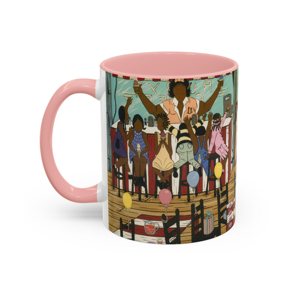 Vibrant Celebration Coffee Mug | Fun Party Decor | Unique Gift for Birthdays, Family Gatherings, Coffee Lovers, Home Office