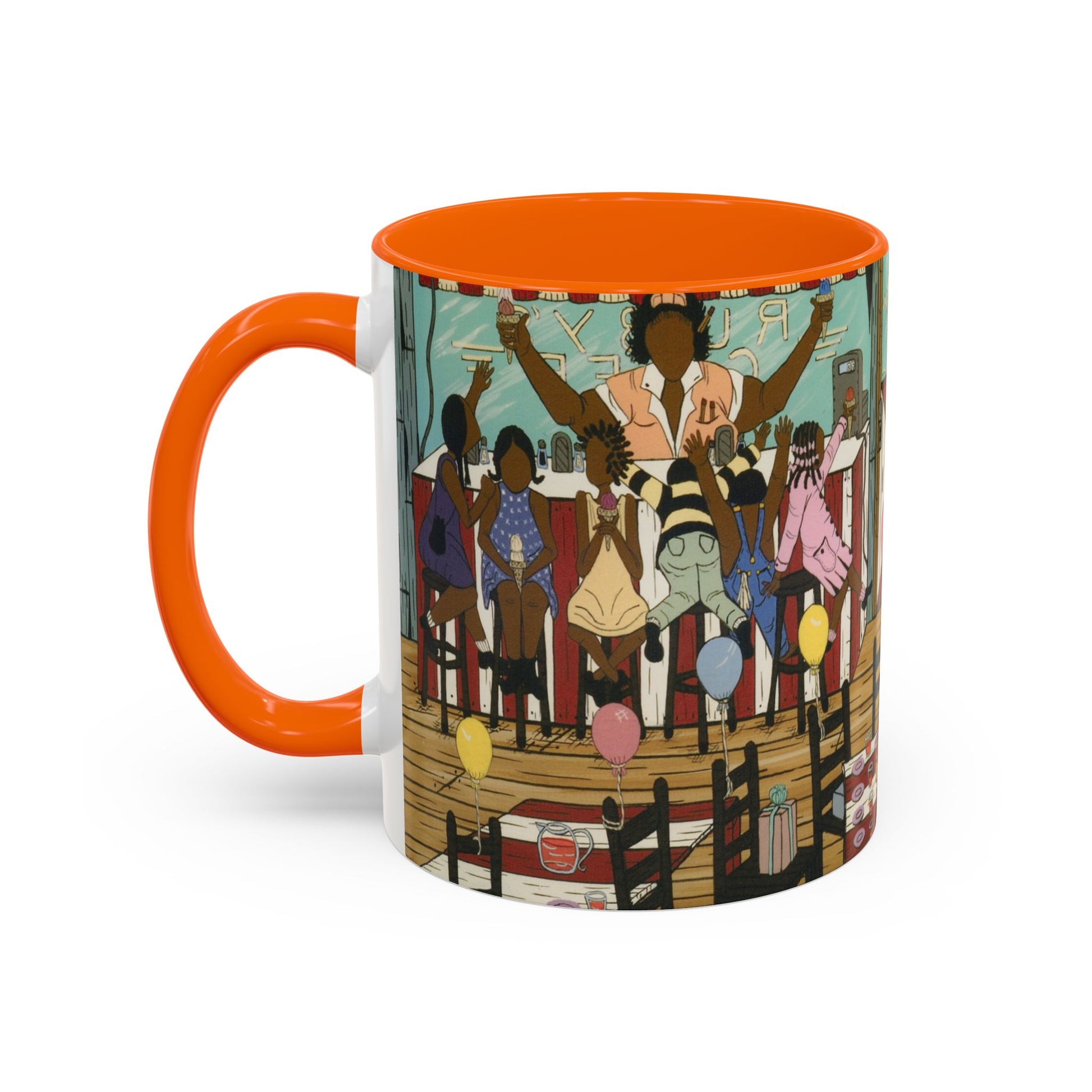 Vibrant Celebration Coffee Mug | Fun Party Decor | Unique Gift for Birthdays, Family Gatherings, Coffee Lovers, Home Office