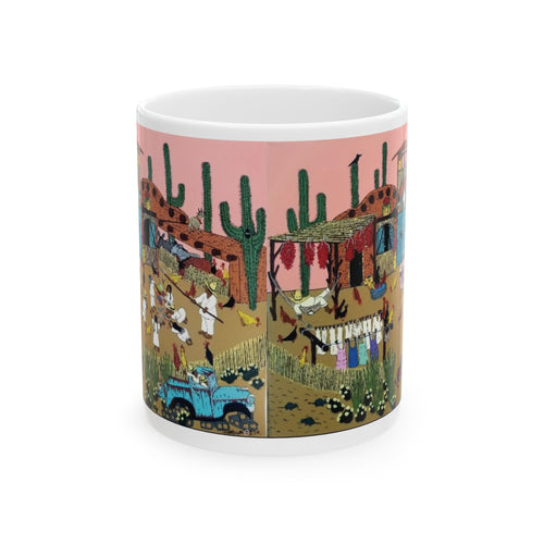 "Children’s Piñata Party” | Birthday-Themed Coffee Mug