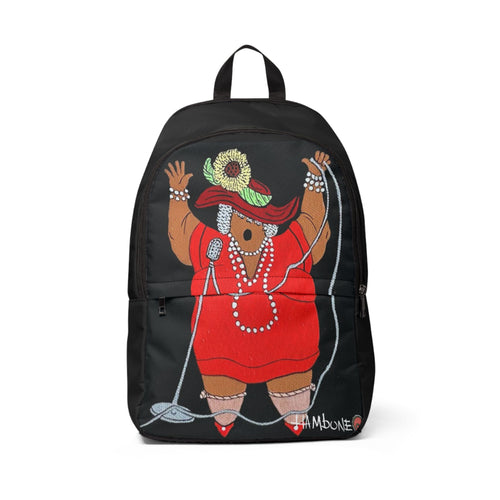 Bold Art Backpack, Vibrant Fabric Backpack for School, Travel, Back to School Gift, Eco-Friendly Backpack, Unique Artistic Design