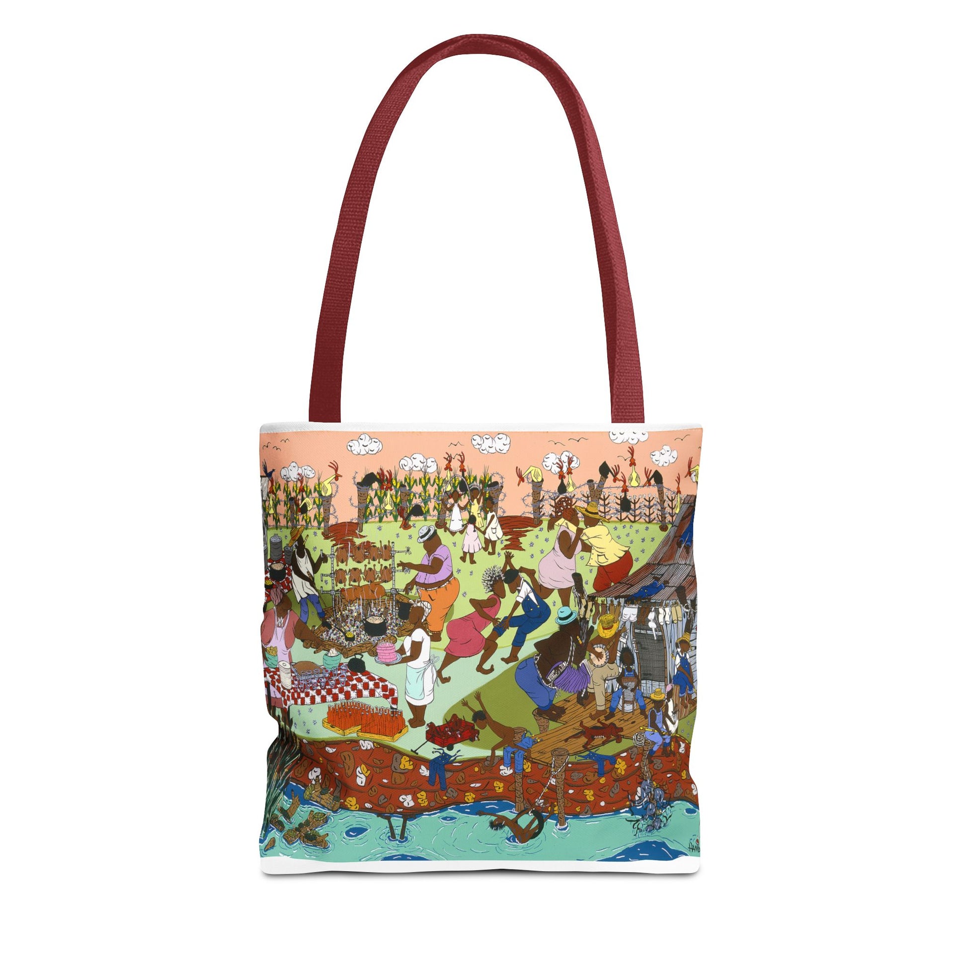 Vibrant Festival Tote Bag, Colorful Art Tote, Bohemian Tote for Shopping, Summer Beach Bag, Gift for Art Lovers